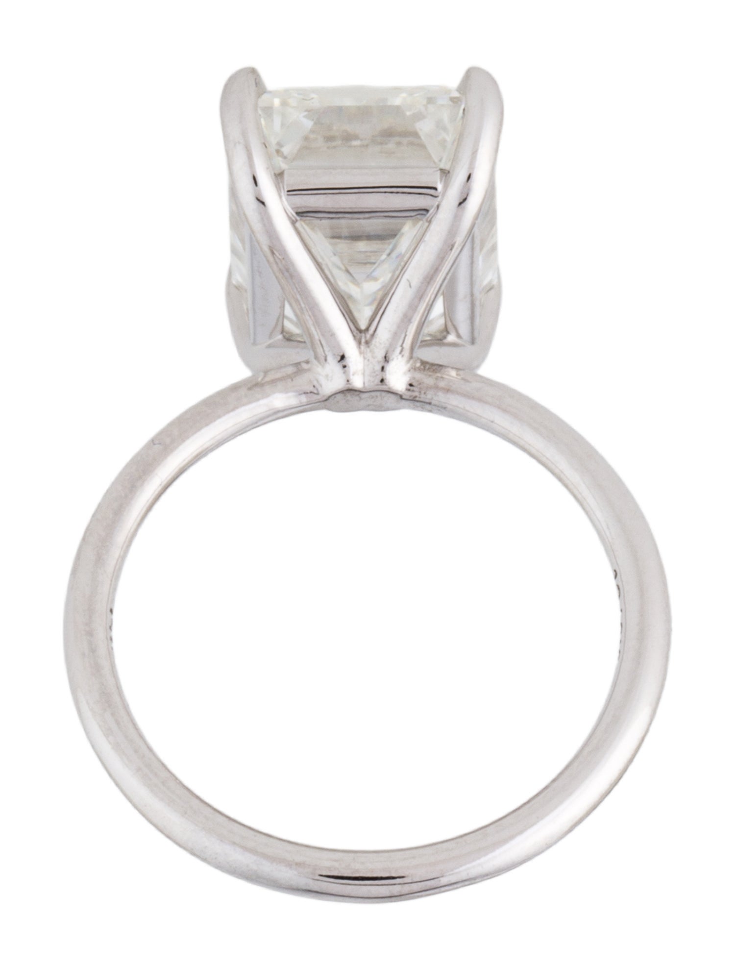 Ring 14K 6.57ct Lab-Grown Diamond Engagement Ring